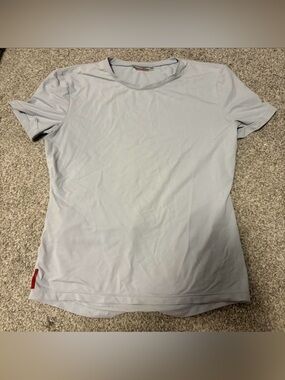 Authentic Prada Light Grey Women’s Technical Tee